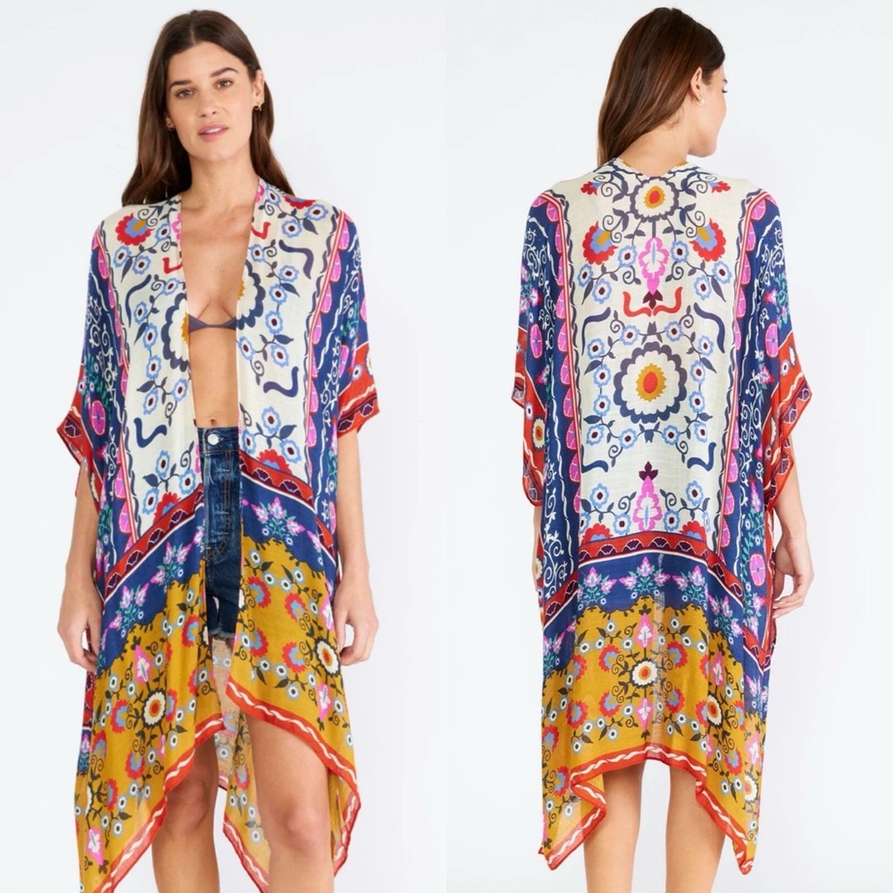 Lovestitch Multicolor Bohemian Kimono